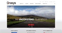 Desktop Screenshot of orasys.com